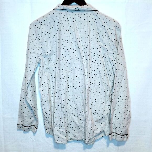 Ann Taylor LOFT Stars Button Up Pajama Top Size Small - Picture 3 of 9